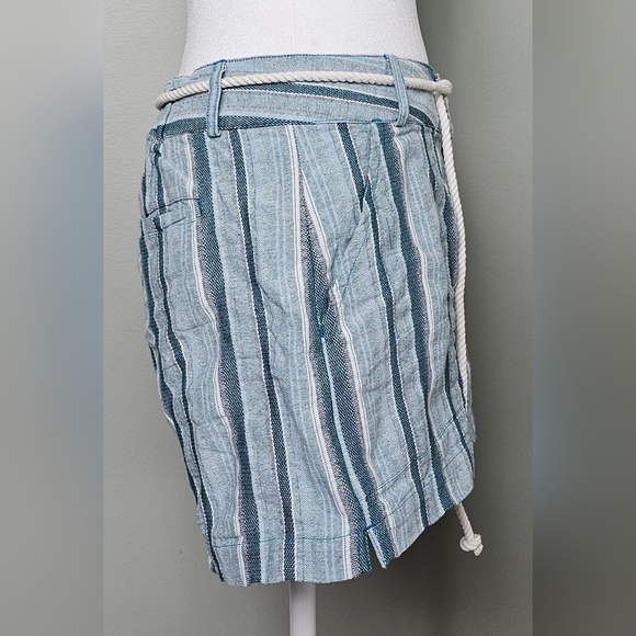 Roxy Sailing Dream Shorts MEDIUM BLUE & WHITE - Picture 4 of 10